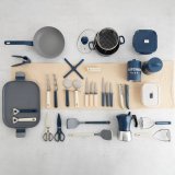 Italiensk Kaffekande Quid Baltic Hvid Metal 3 Skodelice (6 enheder) #3