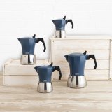 Italiensk Kaffekande Quid Baltic Hvid Metal 12 Skodelice (6 enheder) #2