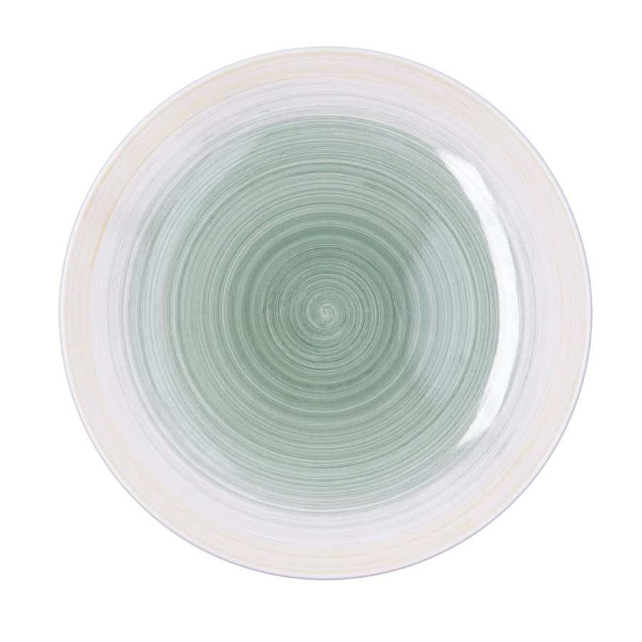 Flad Plade Quid Velvet Gr�n Keramik � 27 cm (12 enheder) #6