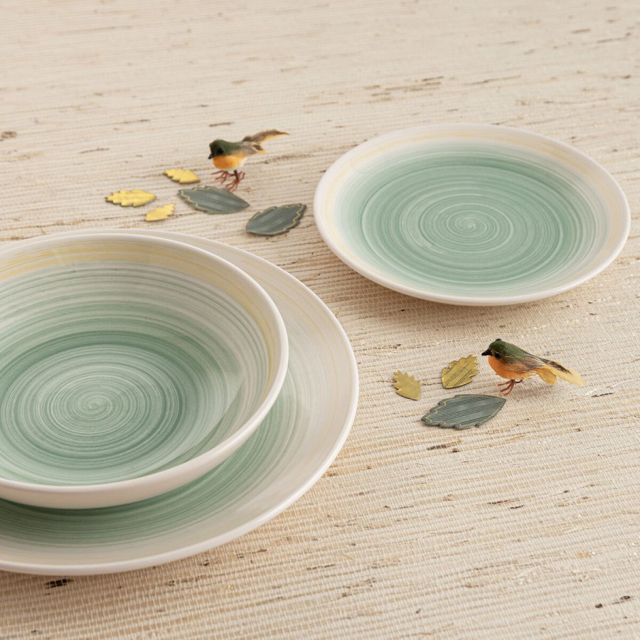 Dyb tallerken Quid Velvet Gul Keramik � 21,5 cm (12 enheder) #5