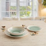 Desserttallerken Quid Velvet Gul Keramik � 19 cm (12 enheder) #2