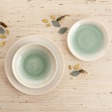 Desserttallerken Quid Velvet Gul Keramik � 19 cm (12 enheder) #3