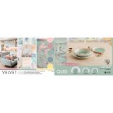 Desserttallerken Quid Velvet Gul Keramik � 19 cm (12 enheder) #4