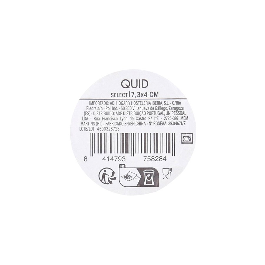 Snacksk�l Quid Select Vidrio Gennemsigtig Glas 7,3 x 4 cm (12 enheder) #7