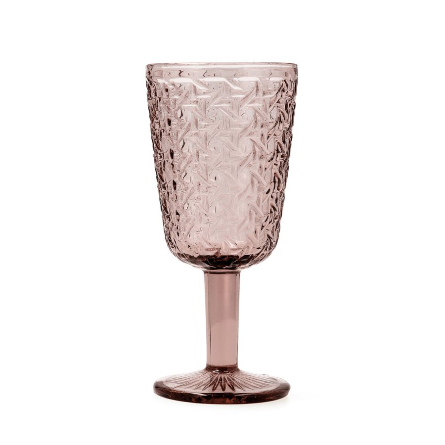 Vinglas Bidasoa Agata Pink Glas 285 ml (6 enheder) #4