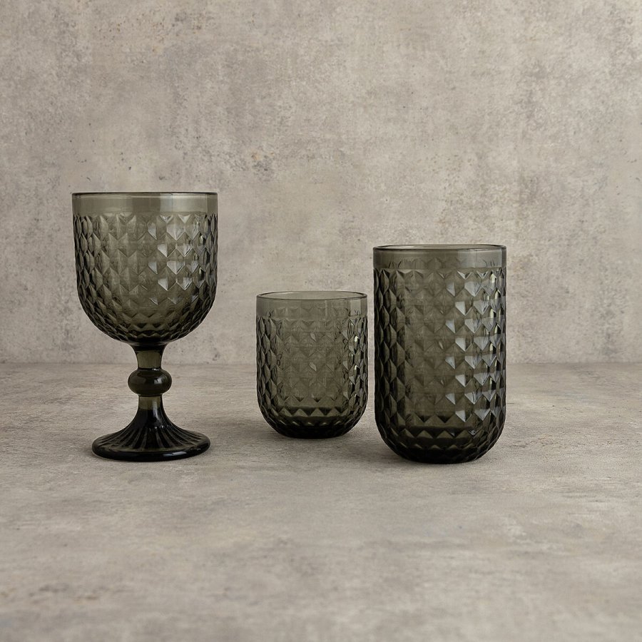 Vandglas Bidasoa Elite Gr� Glas 260 ml (6 enheder) #5