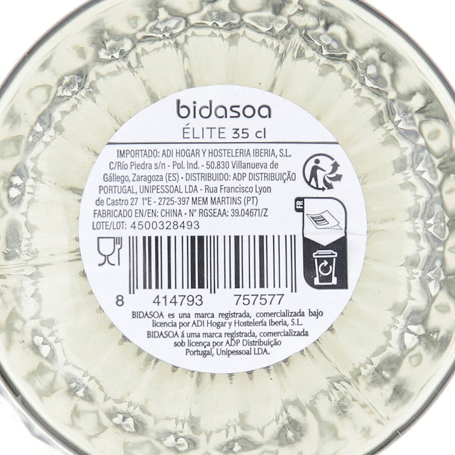Vinglas Bidasoa Elite Gr� Glas 350 ml (6 enheder) #7