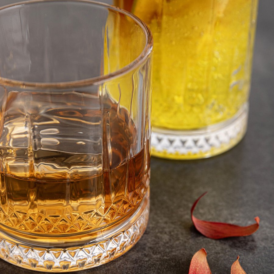 Glas Quid Style Gennemsigtig Glas Striber 370 ml (6 enheder) #4