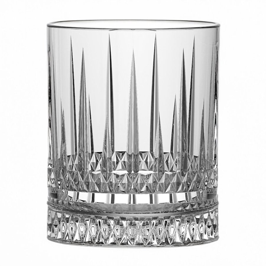 Glas Quid Style Gennemsigtig Glas Striber 370 ml (6 enheder) #6