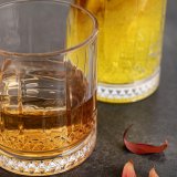 Glas Quid Style Gennemsigtig Glas Striber 460 ml (6 enheder) #4