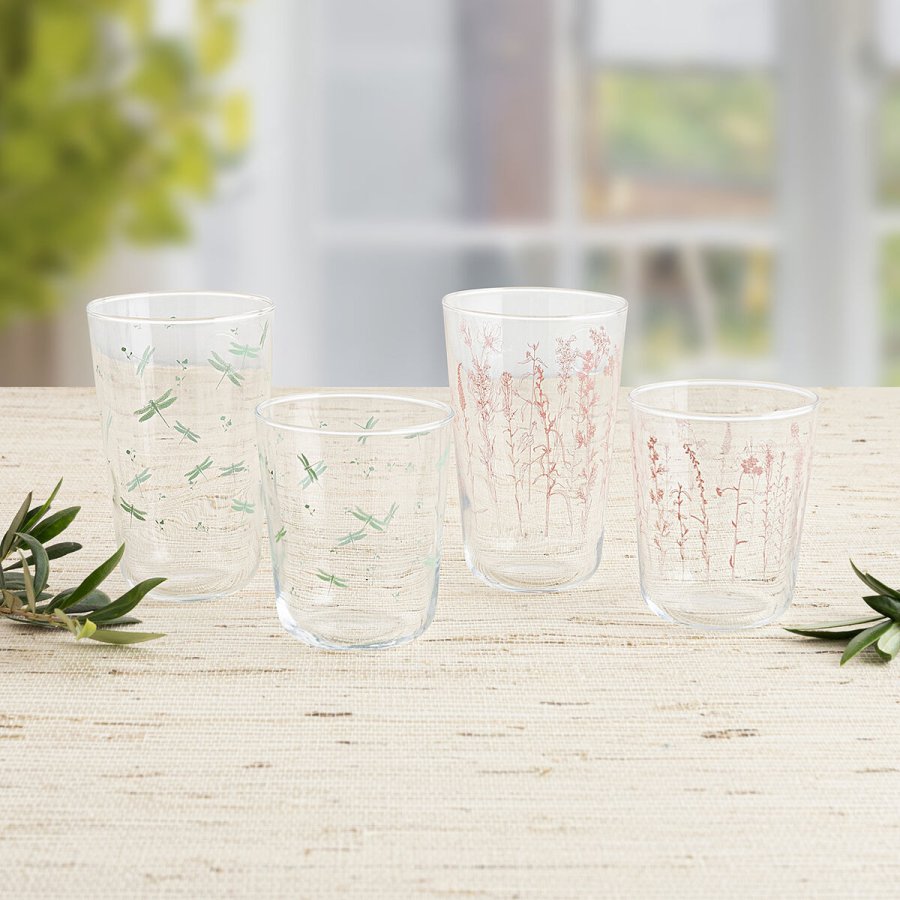 Vandglas Quid Velvet Pink Glas 400 ml (12 enheder) #2