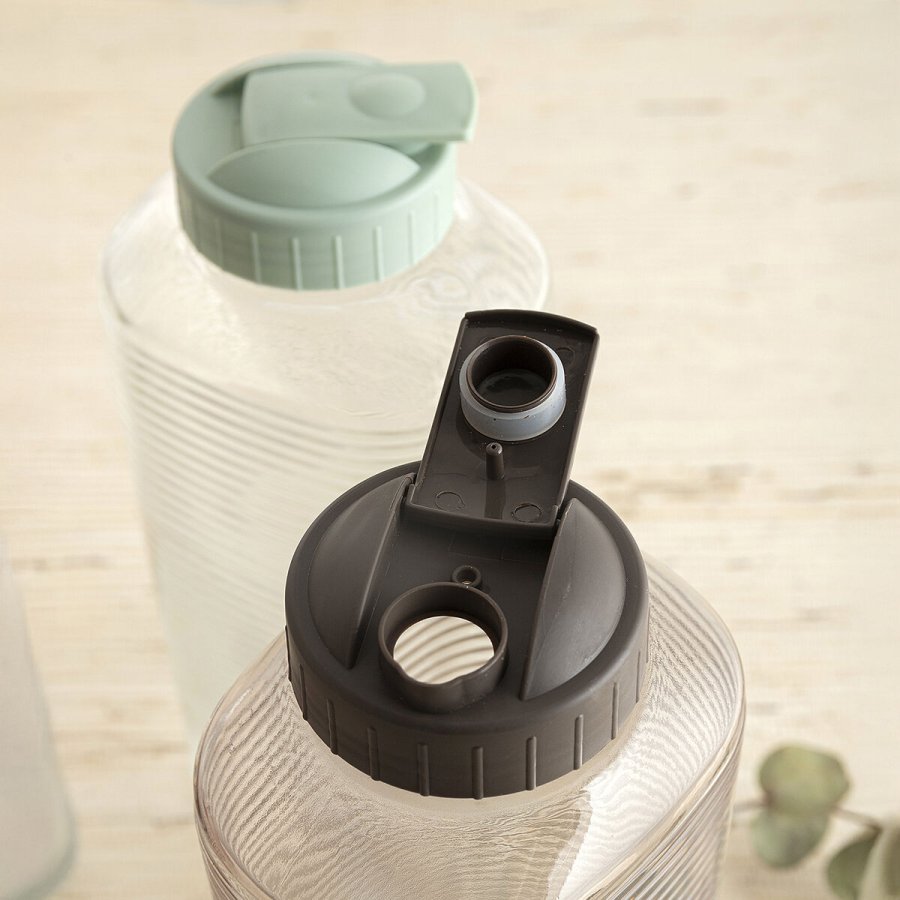 Vandflaske Quid Velvet Gr Glas 1,8 L (6 enheder) #6