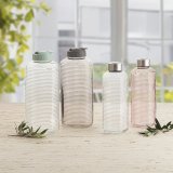 Vandflaske Quid Velvet Pink Glas 1 L (12 enheder) #2