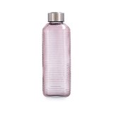 Vandflaske Quid Velvet Pink Glas 1 L (12 enheder) #7