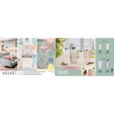 Vandflaske Quid Velvet Gennemsigtig Glas 1 L (12 enheder) #5