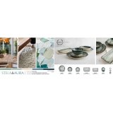 Dyb tallerken Bidasoa Stela Hvid Keramik � 20 cm (12 enheder) #4