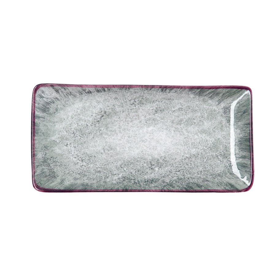 Snack bakke Bidasoa Stela Hvid 25 x 12 cm (6 enheder) #6