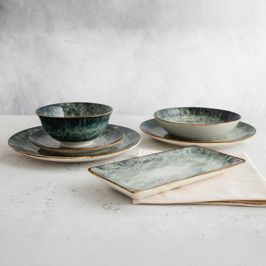 Snacksk�l Bidasoa Stela Hvid Keramik (6 enheder) #2