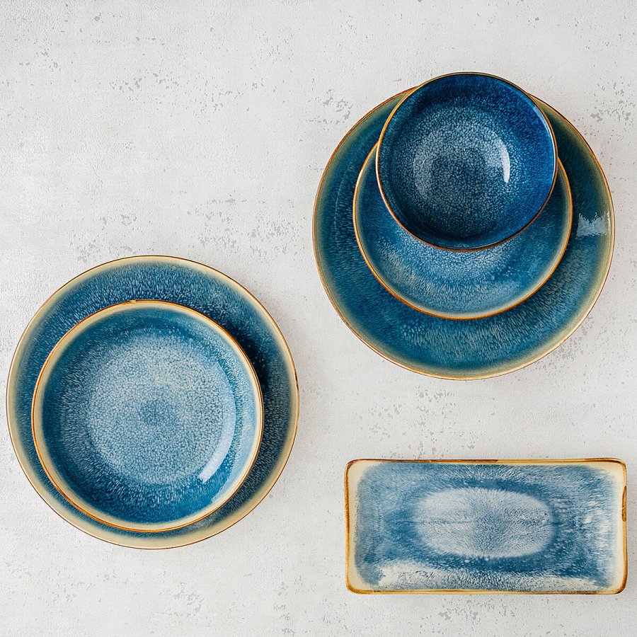 Dyb tallerken Bidasoa Aura Hvid Keramik � 20 cm (12 enheder) #3