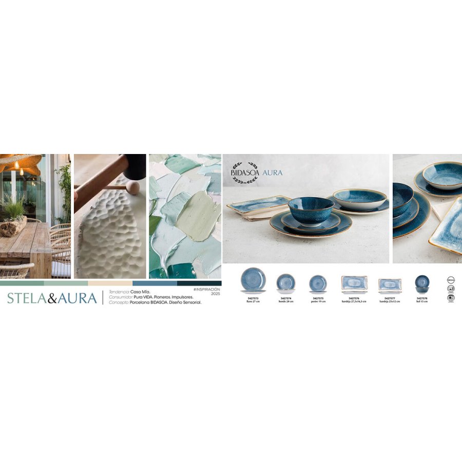 Snacksk�l Bidasoa Aura Hvid Keramik (6 enheder) #4