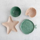 Snacksk�l Bidasoa Aura Stela Beige Keramik 12,5 x 11,5 x 5 cm (6 enheder) #3