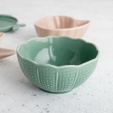 Snacksk�l Bidasoa Aura Stela Gr�n Keramik 12 x 12 x 5 cm (6 enheder) #3