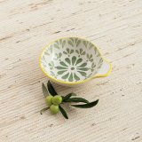 Snacksk�l Quid Velvet Gr�n Keramik 11,5 x 10 x 3,8 cm (24 enheder) #2