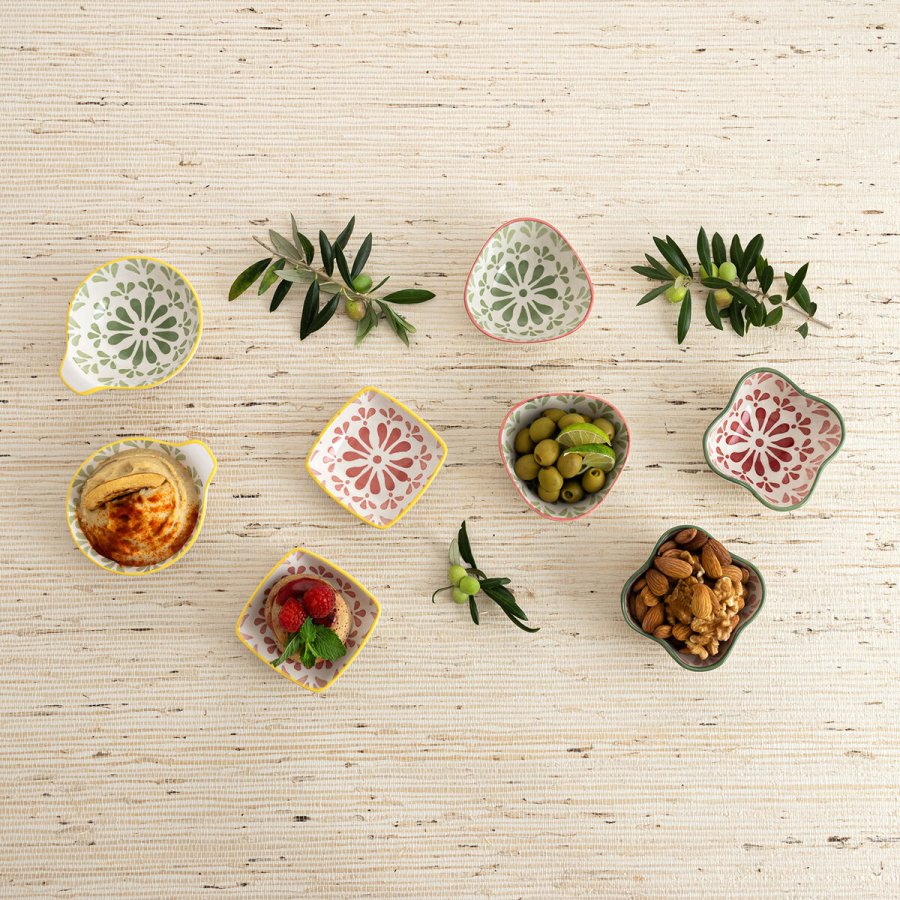 Snacksk�l Quid Velvet Gr�n Keramik 11,5 x 10 x 3,8 cm (24 enheder) #4