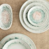 Desserttallerken Bidasoa Kai Hydrozero Hvid Keramik � 21 cm (6 enheder) #5