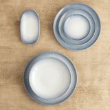 Snack bakke Bidasoa Lea Hydrozero Hvid 26 x 14,5 cm (6 enheder) #3