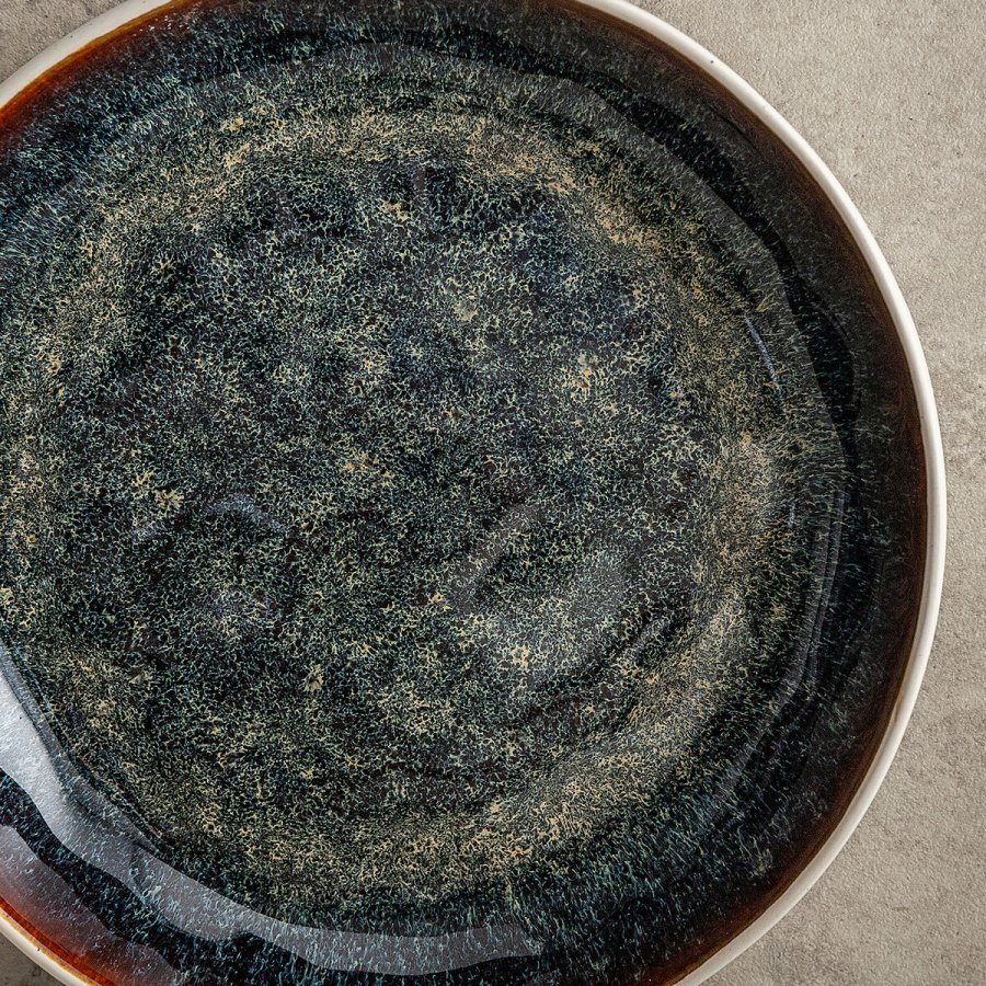 Dyb tallerken Bidasoa Elite Brun Keramik 21,5 x 4,6 cm (6 enheder) #4