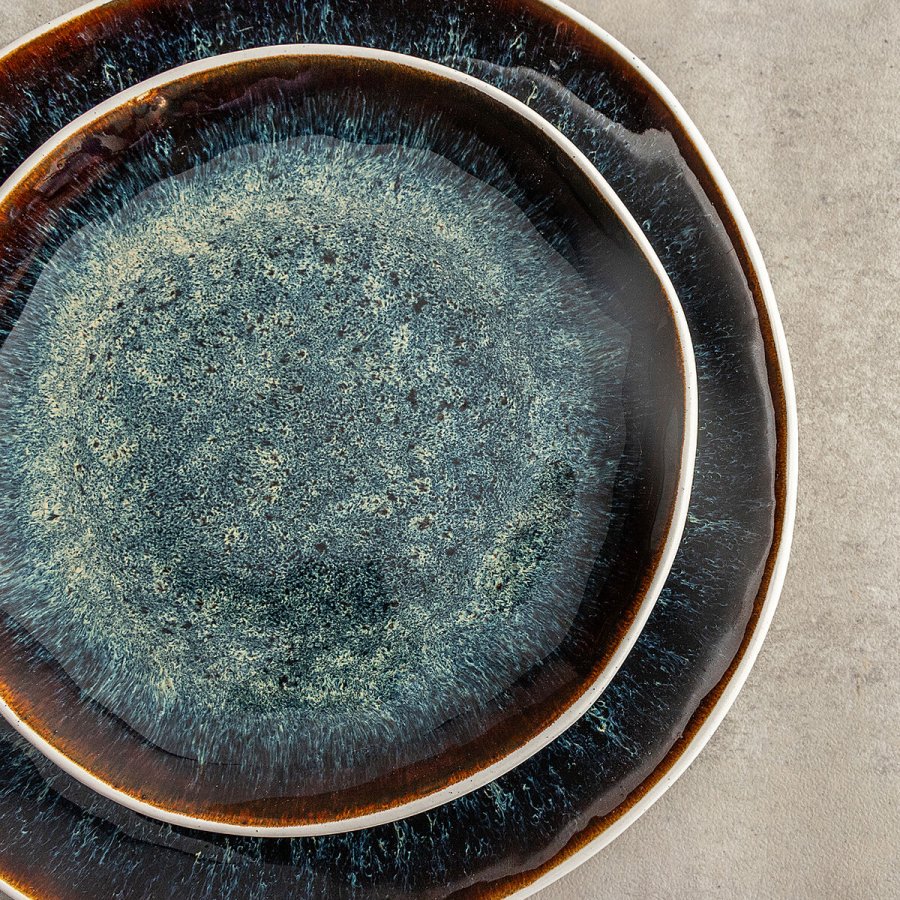 Desserttallerken Bidasoa Elite Brun Keramik � 20 cm (6 enheder) #5