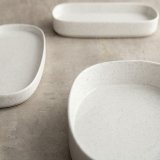 Flad Plade Bidasoa Elite Hvid Keramik 16,5 x 16,5 x 1,7 cm (8 enheder) #3