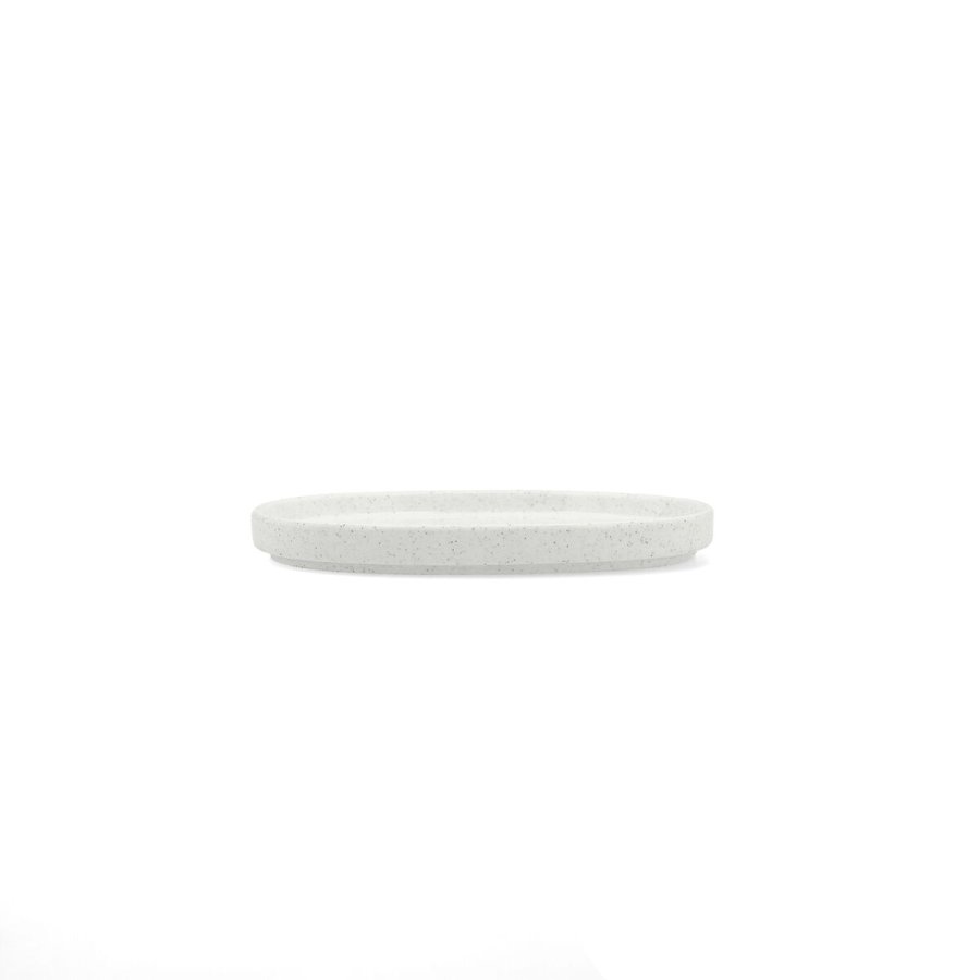 Flad Plade Bidasoa Elite Hvid Keramik 16,5 x 16,5 x 1,7 cm (8 enheder) #7