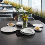 Desserttallerken Bidasoa Glacial Filo Hvid Keramik � 19 cm (36 Enheder) #2