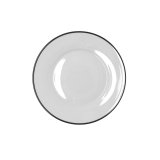 Desserttallerken Bidasoa Glacial Filo Hvid Keramik � 19 cm (36 Enheder) #6