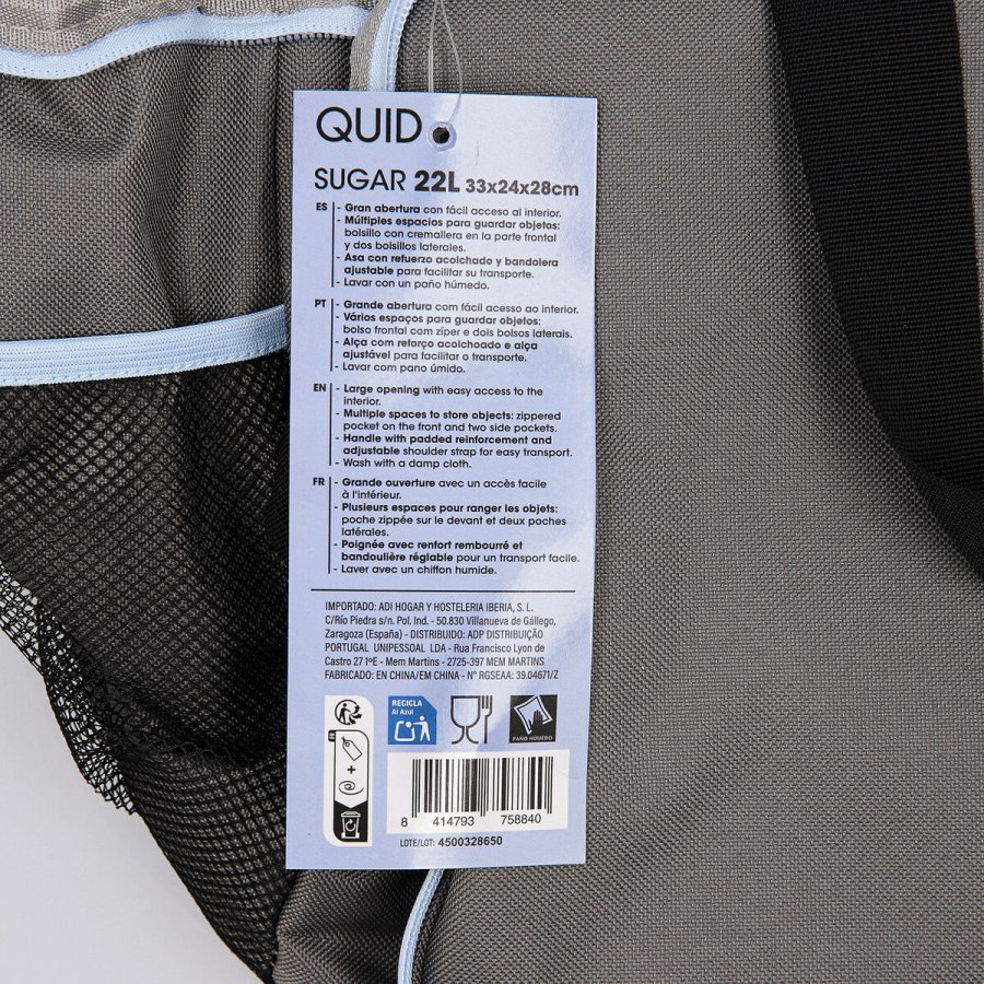 K�letaske Quid Sugar Gr�n 33 x 24 x 28 cm (6 enheder) #3