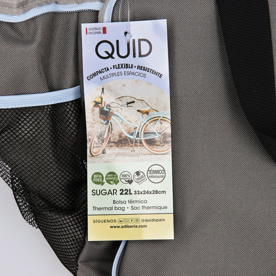 K�letaske Quid Sugar Gr�n 33 x 24 x 28 cm (6 enheder) #6