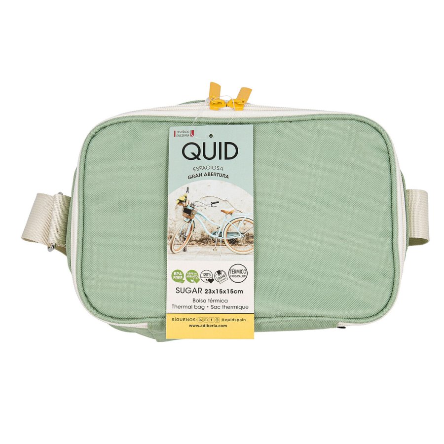 K�letaske Quid Sugar Gr�n 23 x 15 x 15 cm (6 enheder) #4