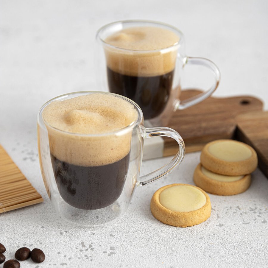 Te- og kaffekop Quid Serenia Gennemsigtig Glas 80 ml (6 enheder) #3