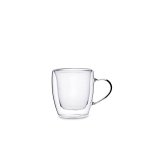 Te- og kaffekop Quid Serenia Gennemsigtig Glas 80 ml (6 enheder) #4