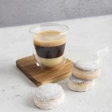 Glas Quid Serenia Gennemsigtig Glas 200 ml Capuccino (6 enheder) #3