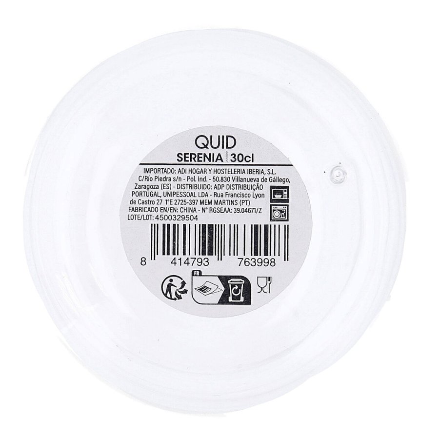 Glas Quid Serenia Gennemsigtig Glas 300 ml (6 enheder) #6