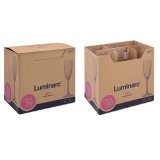 Champagneglas Luminarc Ara Gennemsigtig Glas 160 ml (6 enheder) #5