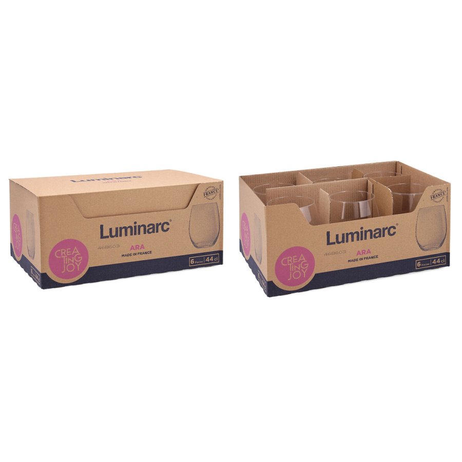 Glas Luminarc Ara Gennemsigtig Glas 440 ml (6 enheder) #3