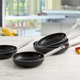 Stegepande Quid Pro Chef Sort Metal  18 cm (6 enheder) #2