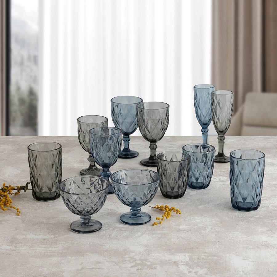 Glas Quid Maia Bl� Glas 280 ml (6 enheder) #2