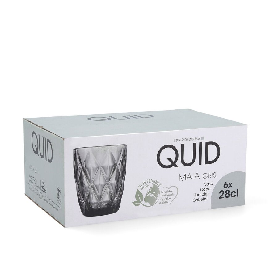 Glas Quid Maia Bl� Glas 280 ml (6 enheder) #5