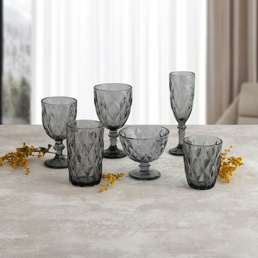 Vinglas Quid Maia Bl� Glas 235 ml (6 enheder) #3