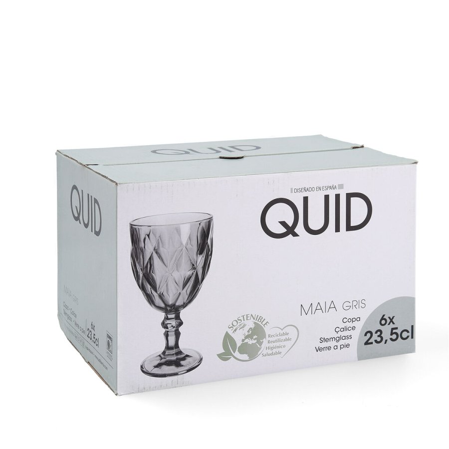 Vinglas Quid Maia Bl� Glas 235 ml (6 enheder) #5